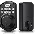 Keyless Entry Door Lock Deadbolt, Hornbill Smart Lock Front Door, Electronic Door Locks with Keypads, Digital Auto Lock Bluetooth Smart Door Locks for Homes Bedroom