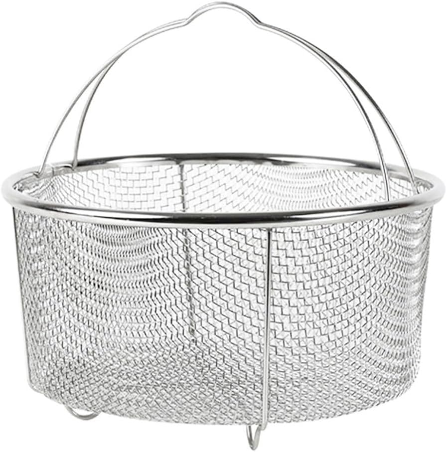 Purilite Select Stainless Steel Deep Fryer & Steamer Basket