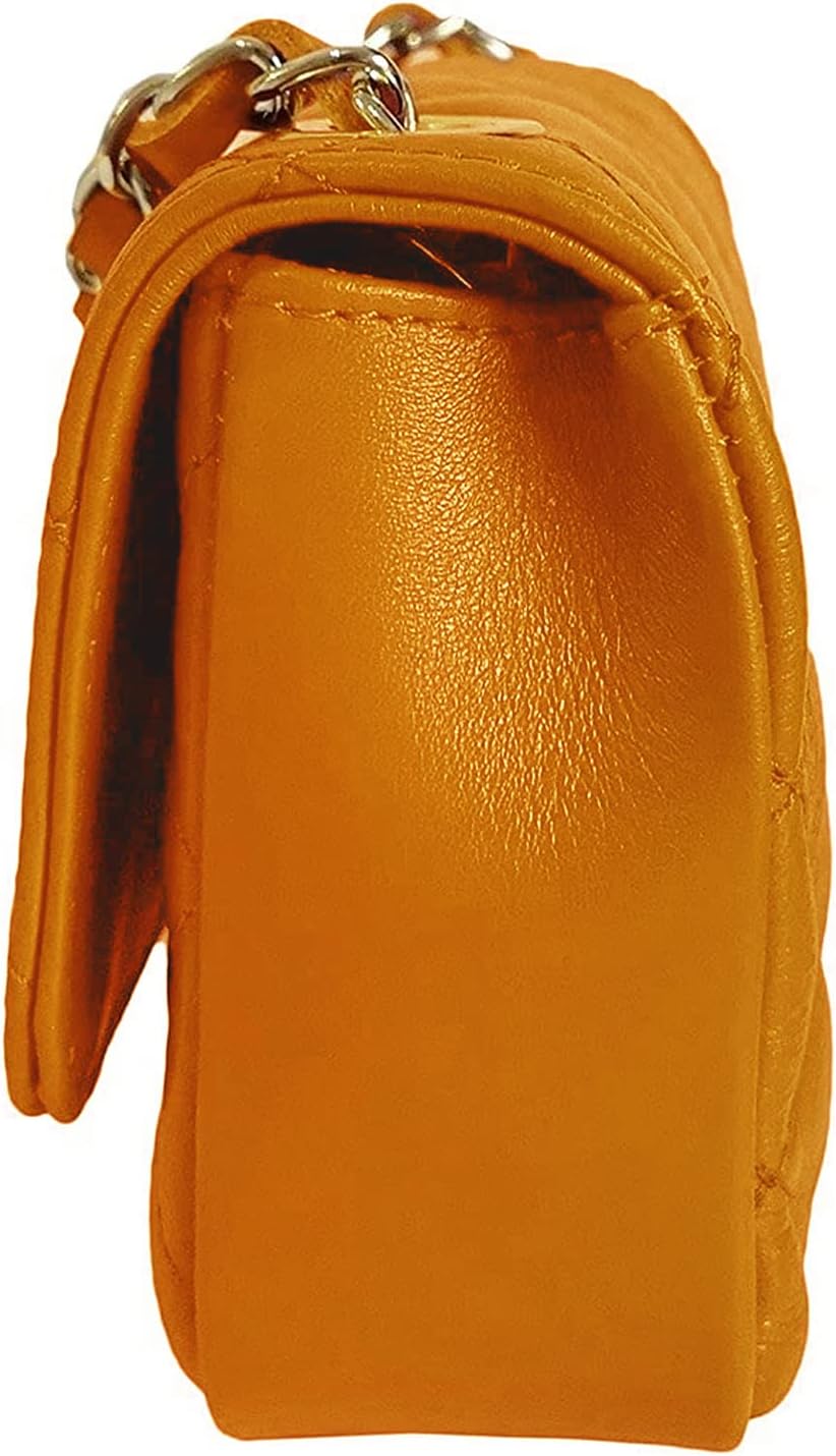 MamaMilano Women/Girls Italian Handmade Genuine Leather Cleo Shoulder Bag/Purse/HandBag/Totebag with Shoulder Strap