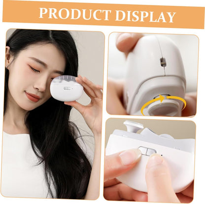 MUCKLILY Nail Clipper Fingernail File with Light Rechargeable Electric Nail Clipper for Adults Seniors and