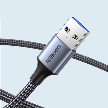 UGREEN USB Extension Cable 3.0 Extender Cord Nylon Braided A Male to Female Data Transfer Cable for Hard Drive, Oculus Rift, Hub, USB Sticks, Mouse, Keyboard, Xbox, Camera, Webcam, 6.6FT