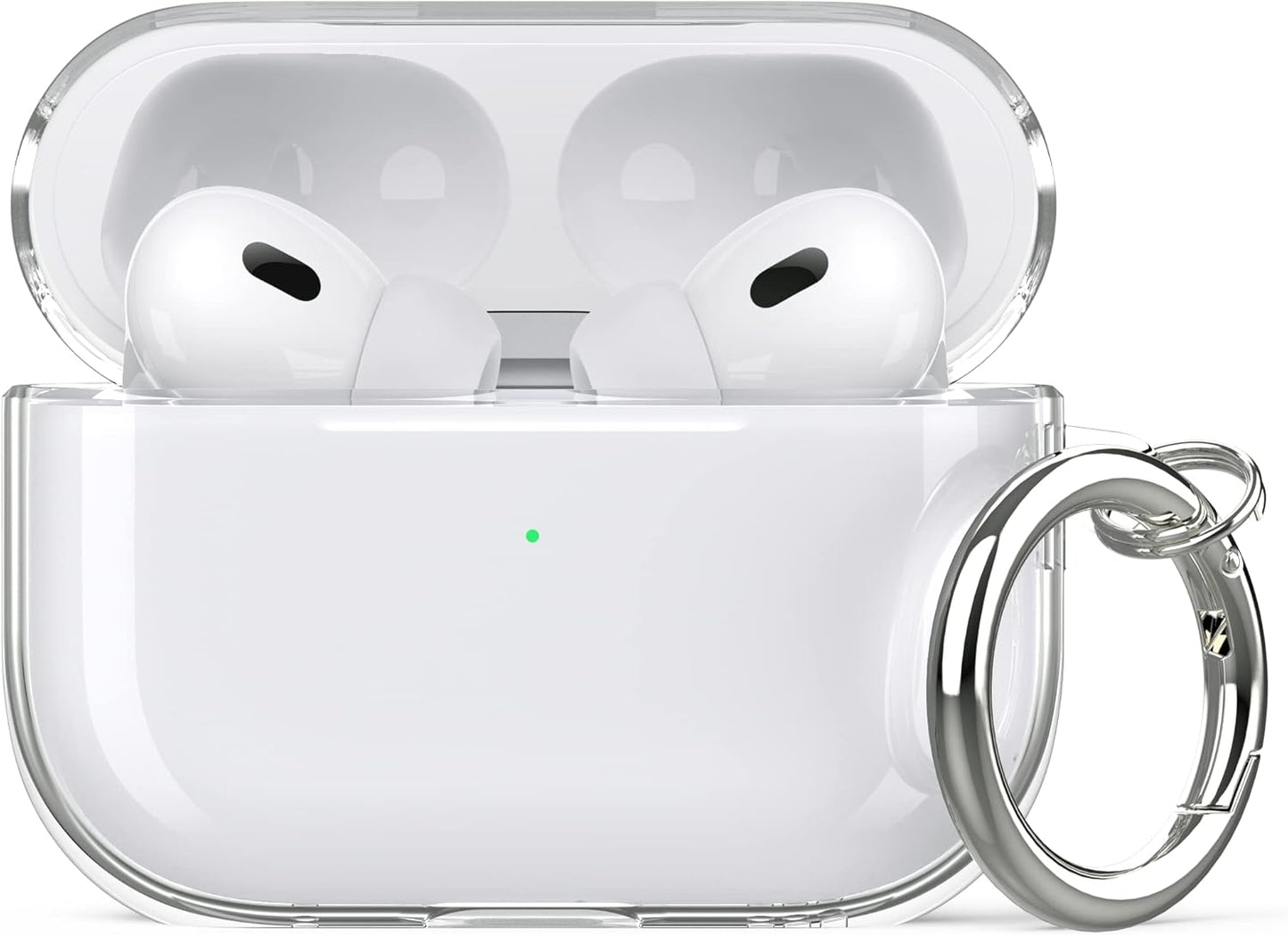 Aircawin for Airpods 4 Case Cover,Shockproof Case for Airpods 4th Generation Case Cover 2024,Premium Silicon Case with Keychain and Cleaing Pen for Airpods 4 Gen, Wireless Earphone Accessories-Blue