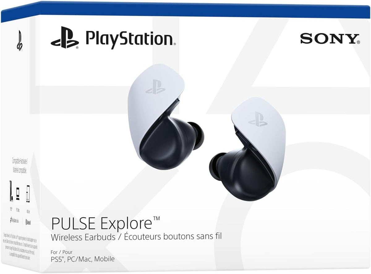 PlayStation PULSE Explore Wireless Earbuds, Planar Magnetic Drivers, PlayStation Link