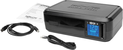 Tripp Lite SMART1000LCD 1000VA 500W UPS Back-Up Smart Tower LCD AVR 120V USB Coax RJ45, 8 Outlets