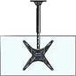 JXMTSPW TV Ceiling Mount for 26-68 inch Flat Screen Fits Most LCD LED OLED 32 43 50 55 60 65" TVs Monitor, Full Motion Height Adjustable TV Bracket up to 45kg Max VESA 400x400mm Hanging TV Mount