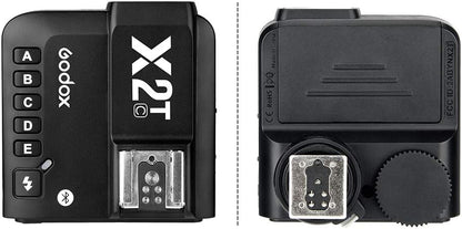 Godox X2T-C E-TTL II Wireless Flash Trigger 2.4G Wireless Transmitter Compatible with Canon DSLR Camera Godox V1 TT685C TT350C V860II-C TT600 AD200Pro iPhone X/8/8 Plus Huawei P20 Pro/Mate 10