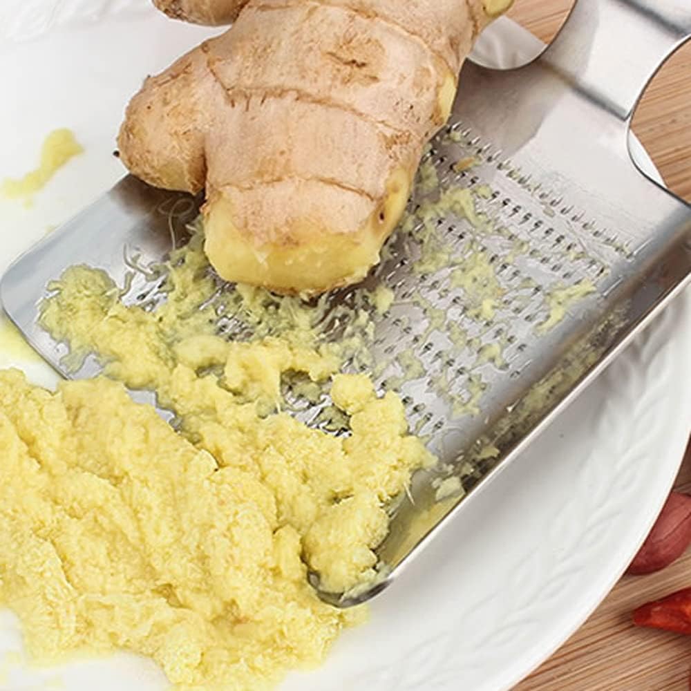 Ginger Garlic Wasabi Grater Grinder Press Peeler Device Chopper Cutting Tools of Stainless Steel Cooking