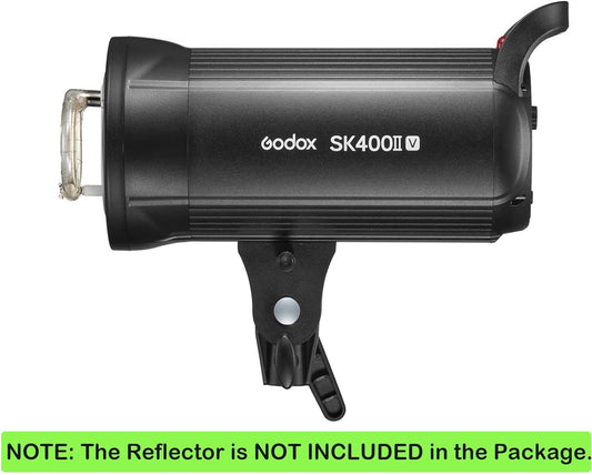 Godox SK400IIV 400Ws Strobe Studio Flash GN65 5700K 2.4G with LED Modeling Lamp Bowens Mount Monolight Strobe Light for Studio, Portrait, Commerce Photography, etc (SK400II Upgraded Version) - PuriLite