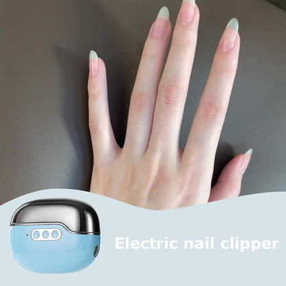 Electric Nail Clippers - 4-In-1 Automatic Electric Naisl Clipper | Usb Rechargeable Trimmer | Adjustable Automatic Nail Clippers | Trimming Polishing Fingernail & Toenail Tool For Women, Men
