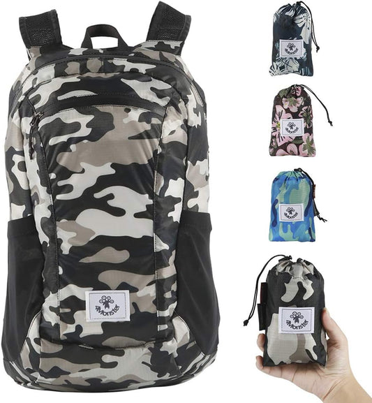 4Monster Hiking Daypack,Water Resistant Lightweight Packable Backpack for Travel Camping Outdoor - PuriLite