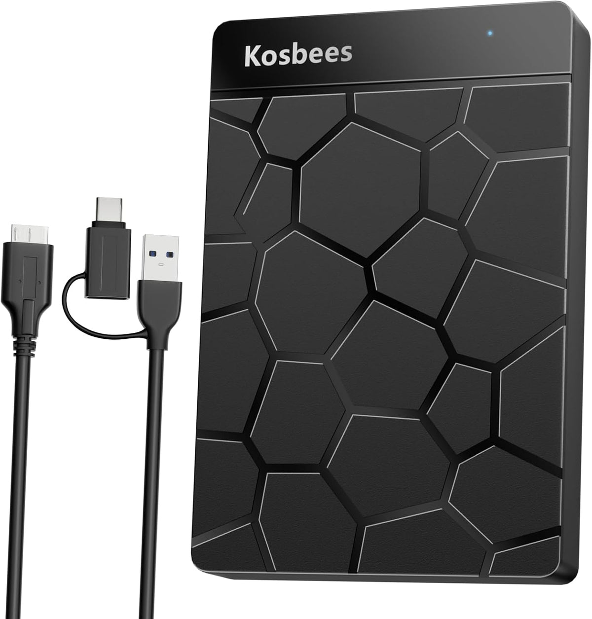 500 GB External Hard Drives,Portable Hard Drive for Windows,Ultra Slim External HDD Store Compatible with PC, MAC,Laptop,PS4, Xbox one, Xbox 360;Plug and Play Ready