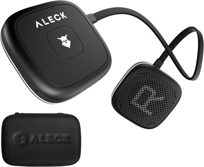 ALECK Snow Series Core Wireless Bluetooth Helmet Speakers – Drop-In On-Ear Headphones with Microphone, Audio-Ready Ski & Snowboard Helmet Compatible - PuriLite