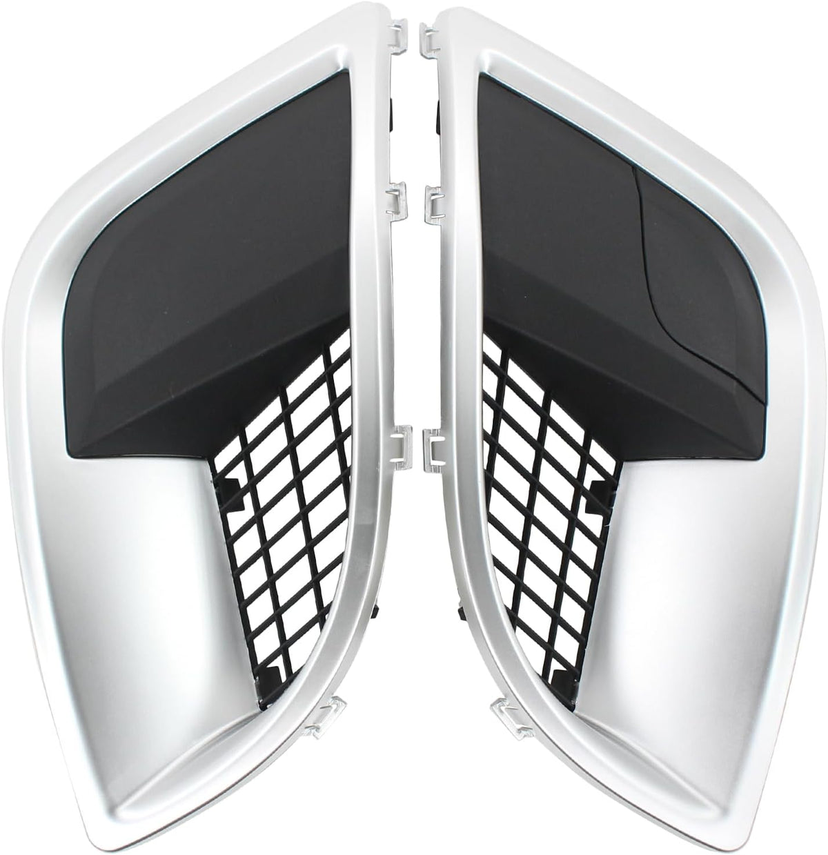 Front Left and Right Side Bumper Fog Light Lamp Cover Frame Bezel for Buick Regal GS Sedan 4-Door 2012-2017