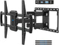 Mounting Dream TV Mount Bracket for Most 42-82 Inch Flat Screen TVs, Full Motion TV Wall Mounts with Swivel Articulating Dual Arms, Max VESA 600x400mm, 100 LBS Loading, Fits 16" Wood Studs, MD2296
