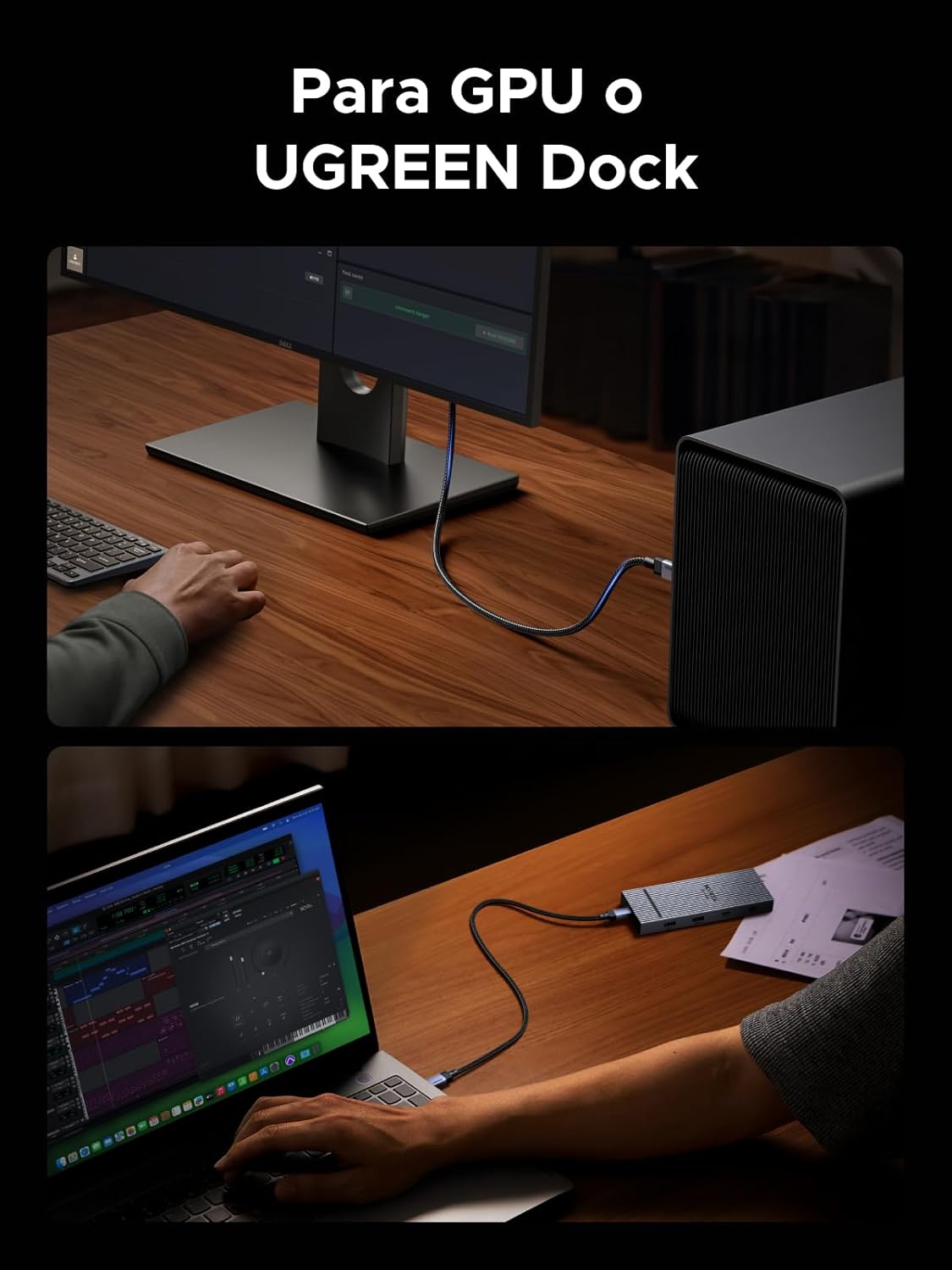 UGREEN 240W USB C Cable 40Gbps USB C to USB C Cable USB4.0 GEN3 8K 60Hz PD 3.1 Video Cable Compatible with USB C Monitors, Hubs, Docks, MacBook Air, iPhone 16 15 Pro Max, Galaxy S25 S24 Ultra, 3 Feet