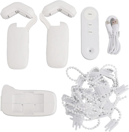 Smart Automatic Curtain Opener | Silent Electric Curtain Robot with Remote Control | Long Battery Life | Easy Install Smart Curtain Device for Home & Office