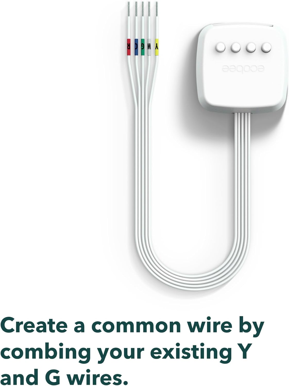 ecobee Power Extender Kit C-Wire Adapter - Made for ecobee Smart Thermostats - Programmable WiFi Thermostat Accessory