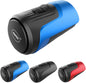 Electric Bike Horn with Control Buttons, Black, Waterproof Design