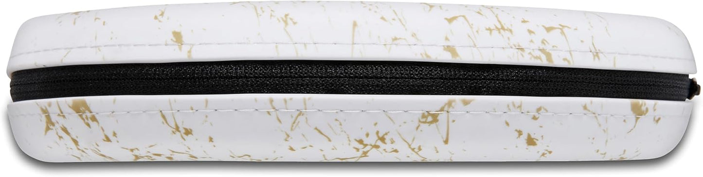 WC BandZ Virtuoso V2 - Silicone Headband Cover for Corsair Virtuoso Headphones by Wicked Cushions | Machine Washable, No More Flaking Leather | for Virtuoso Wireless, XT, and SE | Gold Marble