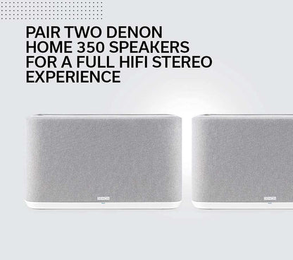 Denon Home 150 NV Wireless Speaker (Black), 1" Tweeter, 3.5" Woofer, Home Speaker with HEOS Built-in, AirPlay 2, and Bluetooth, Multi-Room Streaming, Simple Setup, Compact Design