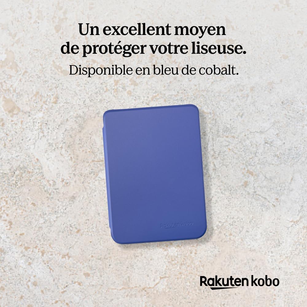Kobo Clara Colour/BW SleepCover Case | Butter Yellow | Sleep/Wake Technology | Built-in 2-Way Stand | Vegan Leather | Compatible with 6” Kobo Clara Colour/BW eReader