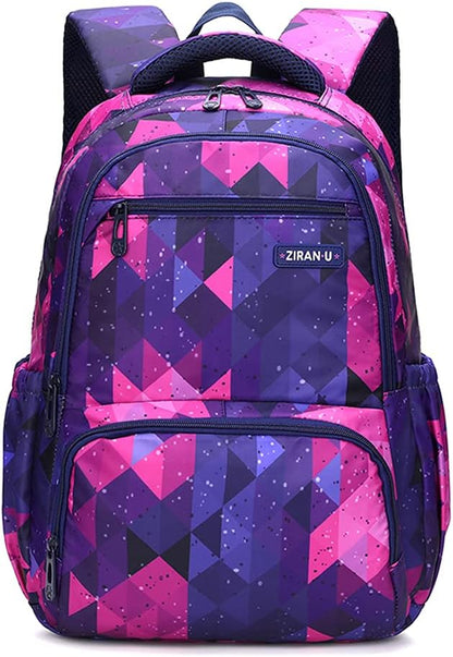 Kids Backpack for Boys Girls Nylon Elementary School Bags Durable Children Bookbags Casual Travel Back Pack