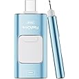 256GB Flash Drive for iPhone Photo Stick, Thumb Drive USB Stick High Speed Transfer USB Drives External Picture Video Storage Memory Expansion for iPhone/iPad/PC (Blue)