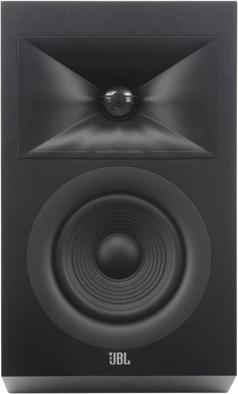 JBL Stage 2 240H Black 2-Way, 4.5" Woofer, 1" Aluminum Tweeter Dolby Atmos Add On Module (Black)
