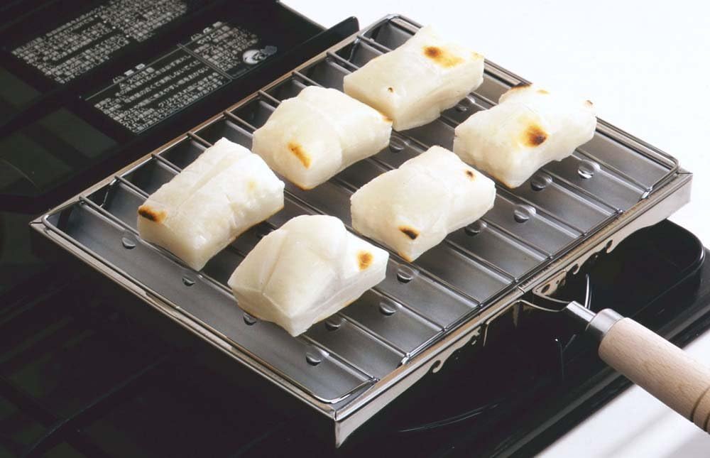 Gas Stovetop Grill Pan | Stainless Steel Indoor Grilling and Roasting Tray