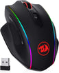 Redragon M686 Wireless Gaming Mouse, 16000 DPI Wired/Wireless Mouse with Professional Sensor, 45-Hour Durable Power Capacity, Customizable Macro and RGB Backlight for PC/Mac/Laptop