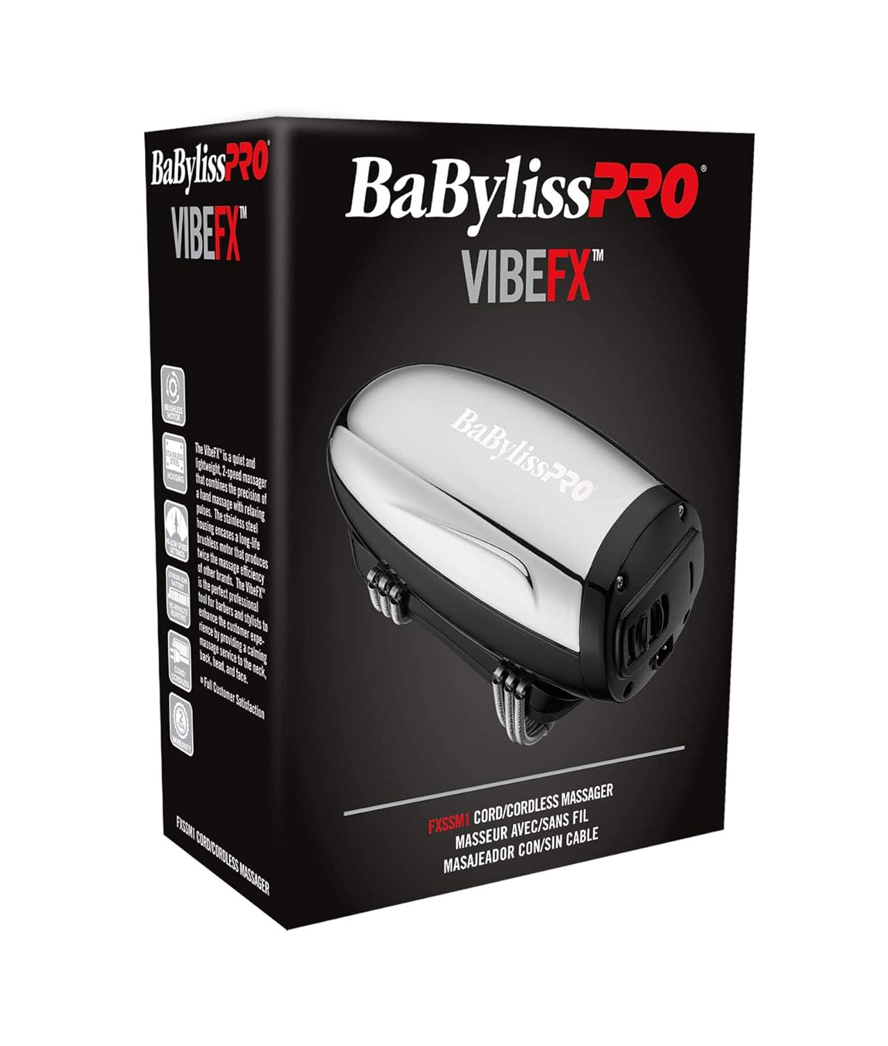 BaBylissPRO VibeFX Cord Cordless Massage