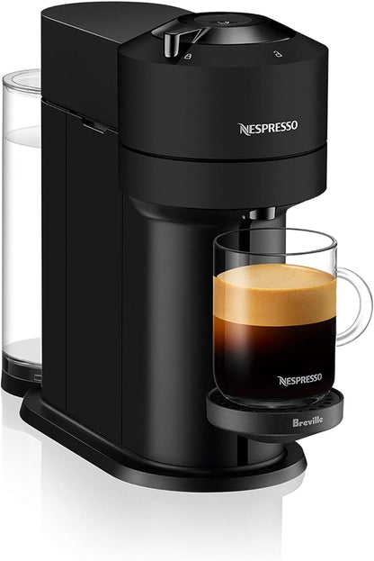 Nespresso Vertuo Next Coffee and Espresso Machine by Breville with Aeroccino Milk Frother - Light Grey