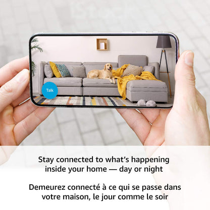 Blink Indoor (3rd Gen) – wireless, HD security camera with two-year battery life, motion detection, and two-way audio – 5 camera system