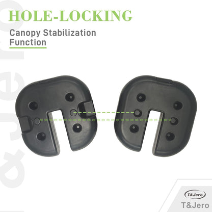 T&Jero Square Heavy Duty Canopy Weights for Legs of Pop Up Tent Gazebo Set of 4, 28 lb