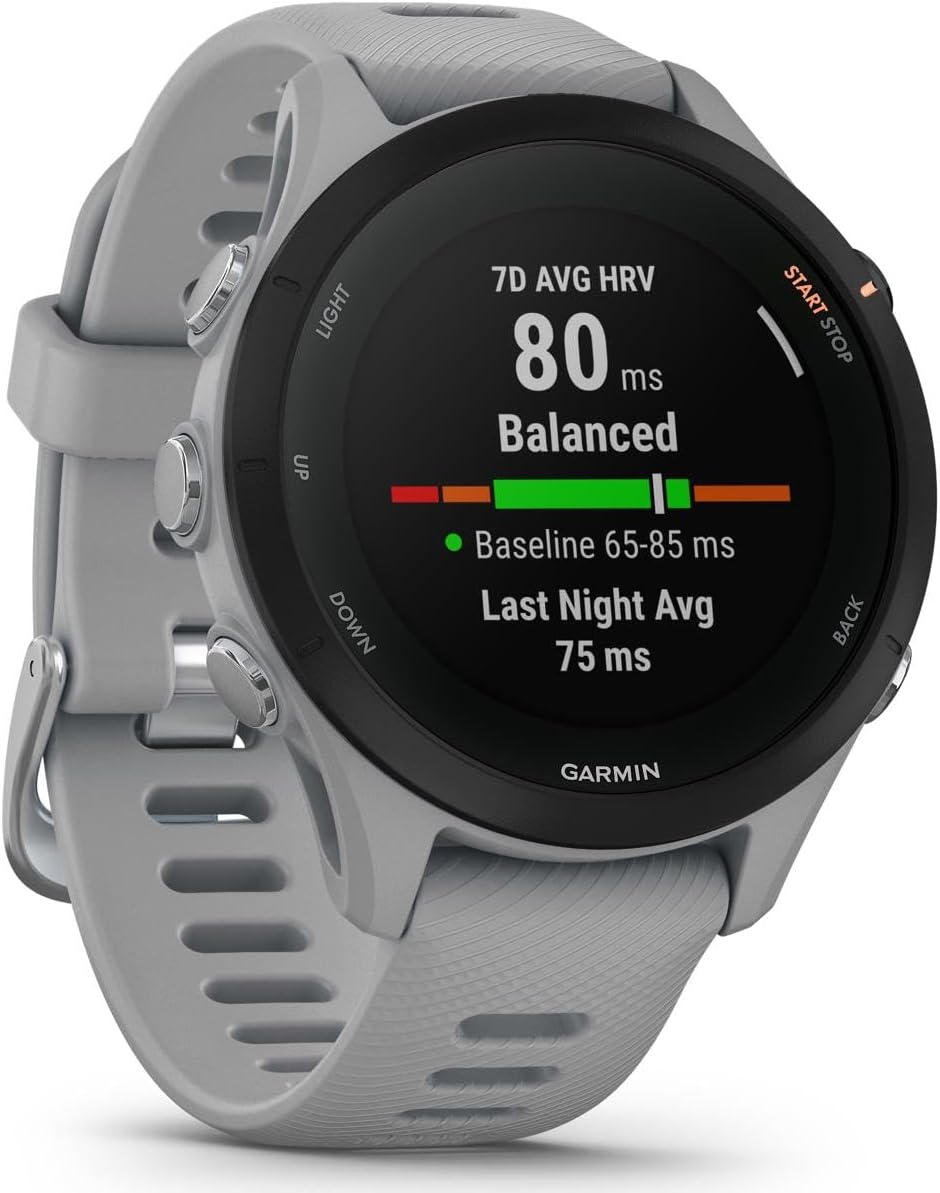Garmin Forerunner® 255 Music, GPS Running Smartwatch with Music, Advanced Insights, Long-Lasting Battery, Black, 46 MM