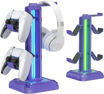 Purilite Select RGB Headphone &amp; Controller Stand