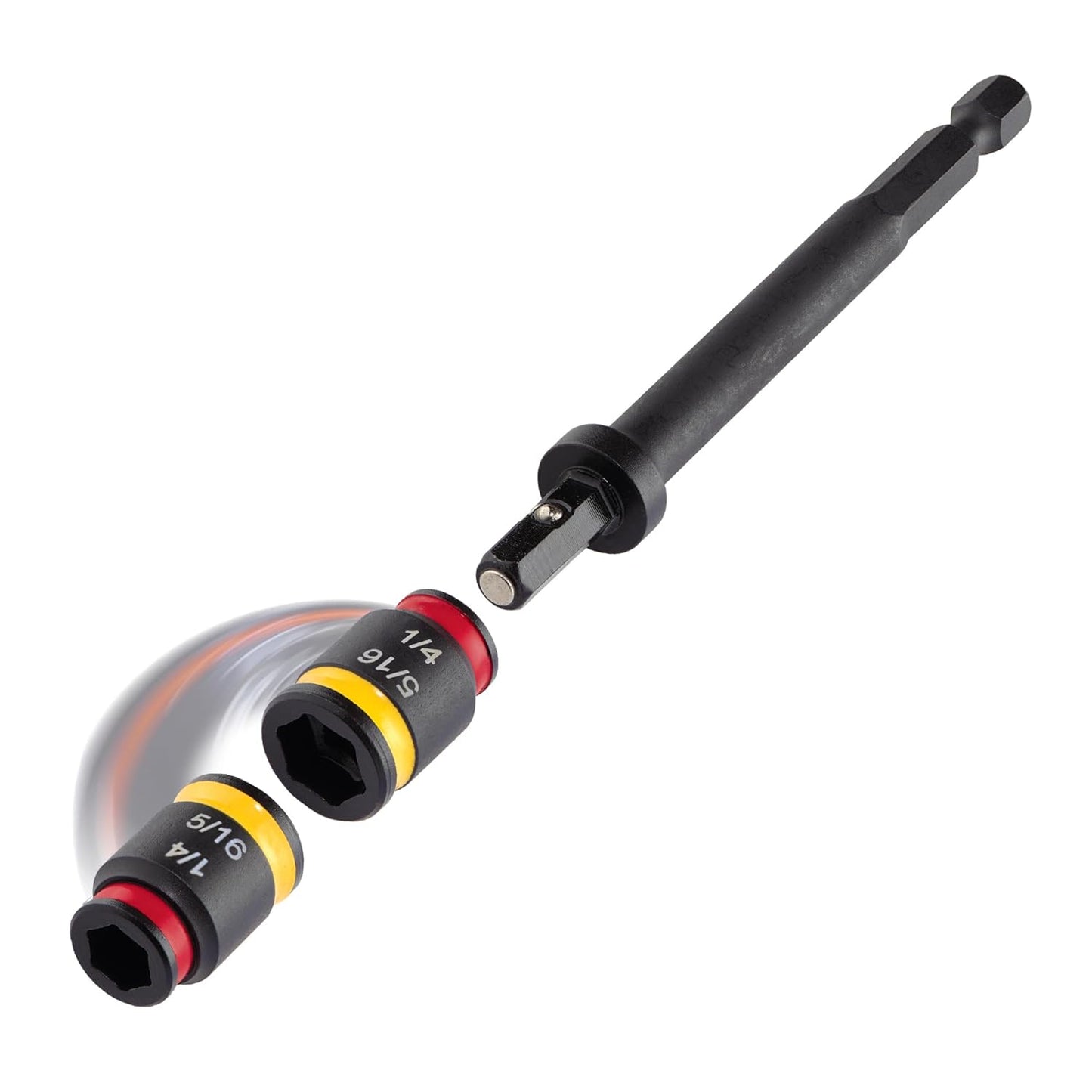 MALCO MSHMLC 4-inch Cleanable Reversible 1/4-inch and 5/16-inch Hex Driver (1-Pack)