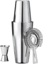 Boston Cocktail Shaker Set, 18 oz&25oz Stainless Steel Martini Shakers for Bartending, Drink Shaker for Bartender Home