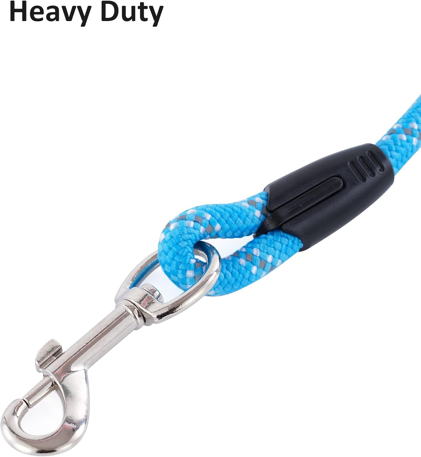 Long Rope Leash for Dog Training 10FT 16FT 30FT 50FT 100FT, Reflective Threads Check Cord Dog Leash Tie-Out Cable, Heavy Duty Dog Lead for Large Medium Small Dogs Outside Walking, Playing, Camping, or Yard