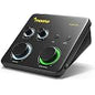 FIFINE PC Audio Mixer for Recording Music, USB Interface for Streaming and Podcasting with XLR, Monitor, 48V Phantom Power, Gain Knob, for Instrument Guitar/Video Content Creation/Vocal-Ampli 1