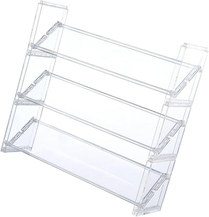 Clear Makeup Storage Organizer | Multi Layer Cosmetic Display | Dressing Table Storage Box | Space Saving Makeup Holder | Plastic Beauty Organizer - PuriLite