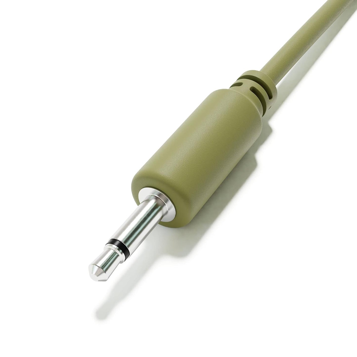 ExcelValley - Mono Modular Patch Cables TS 3.5mm 1/8 inch Eurorack Synthesizer [10-Pack | 20 cm - 7.87"]