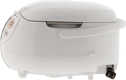 Zojirushi NS-ZCC10 5.5-Cup Neuro Fuzzy Rice Cooker And Warmer In Premium White