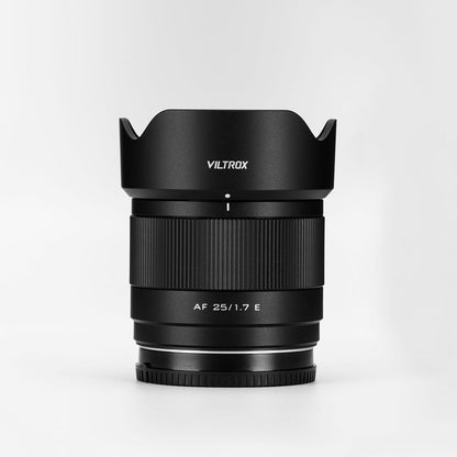 VILTROX 25mm f1.7 E, APS-C Lens for Sony E, Large Aperture STM Auto Focus Lens for Sony E-Mount A7C A7RII A7SII A7II A7RIII A7IV A7RIV A9 A1 ZVE1 A93 A6700 A6600 A6500 A6400 FX3 ZV-E10 FX30 ZV-E10II