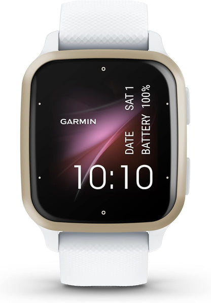 Garmin Venu® Sq 2 GPS Smartwatch, All-Day Health Monitoring, Long-Lasting Battery Life, AMOLED Display, Slate and Shadow Gray