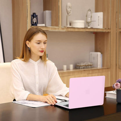 MOSISO Compatible with MacBook Air 13 inch Case 2025 2024 2023 2022 M4 A3240 M3 A3113 M2 A2681, Plastic Hard Shell&Keyboard Cover&Screen Film&Pouch for MacBook Air 13.6 inch Case, Crystal Clear