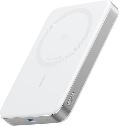 Anker MagGo Power Bank, 10,000mAh Qi2-Certified 15W Portable Charger | Slim and Fast MagSafe-Compatible Battery Pack, Ergonomic Design, for iPhone 16 / 15 / 14 / 13 Series and More