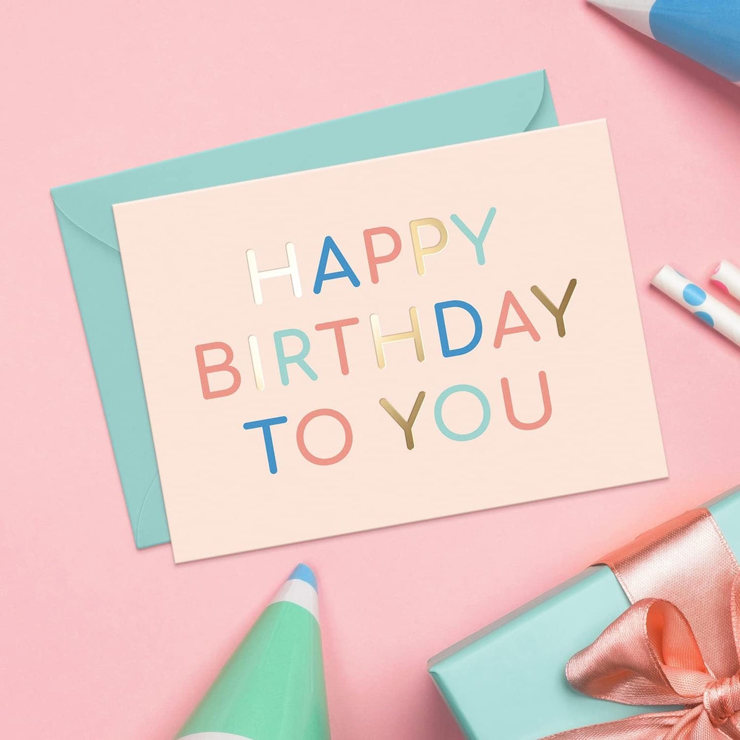 Sweetzer & Orange Happy Birthday Cards with Envelopes and Assortment Box – Variety Set of 50 Assorted Birthday Notes. Perfect Bulk Pack for Celebrations, Office, Friends, Family, and Special Occasions