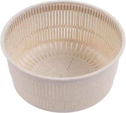 Salad Spinner,Multifunction Vegetable Washer with Handle and Drain Basket Suitable for Home and Kitchen