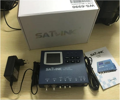 WS-6990 1080p Terrestrial 1 Route DVB-T DVB-C ISDBT ISDB-T Modulator H.264 WS6990 Digital Finder Meter Vs ST-6503